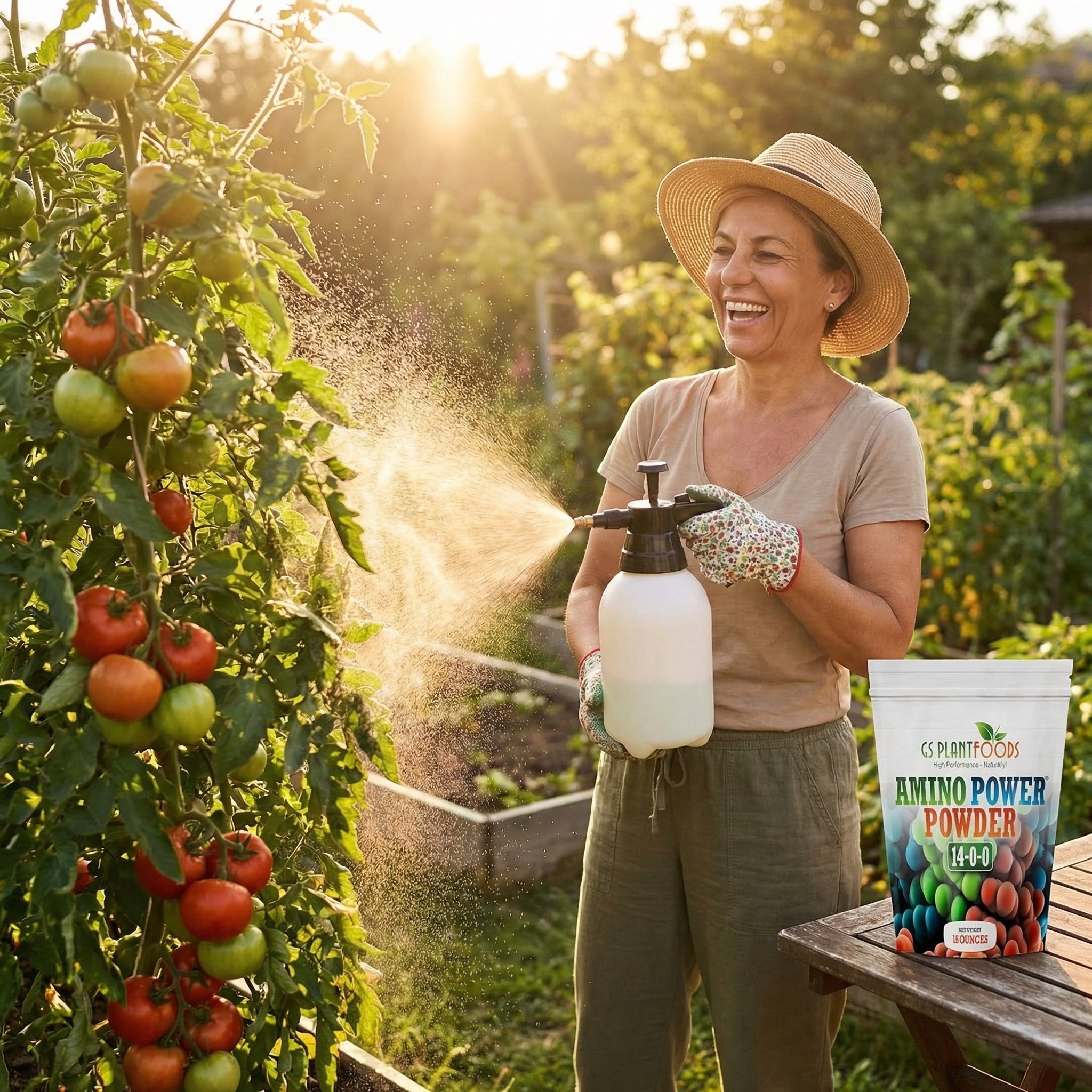 Amino Power Powder Plant-Based Nitrogen Fertilizer Soluble Formula