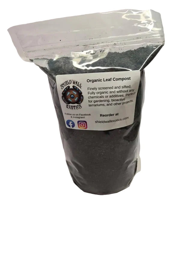 Organic Leaf Compost Natural Soil Enrichment Garden Amendment