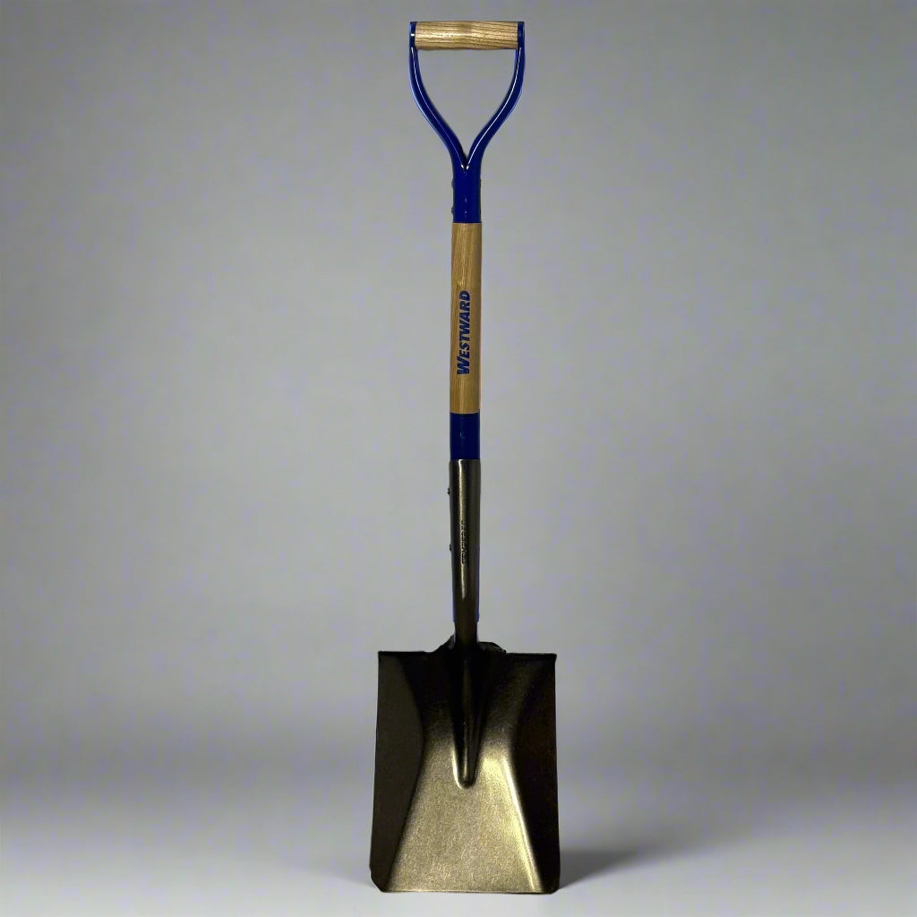 Square Point Shovel 30-Inch Wood Handle Tool