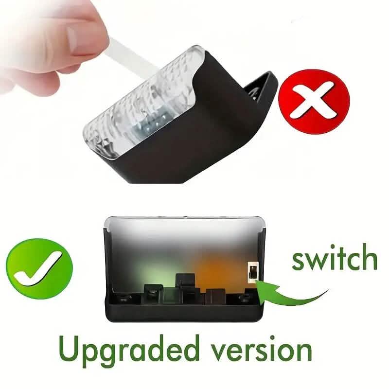 Solar Outdoor Garden Deck Lights Four-Pack Waterproof LED Lighting