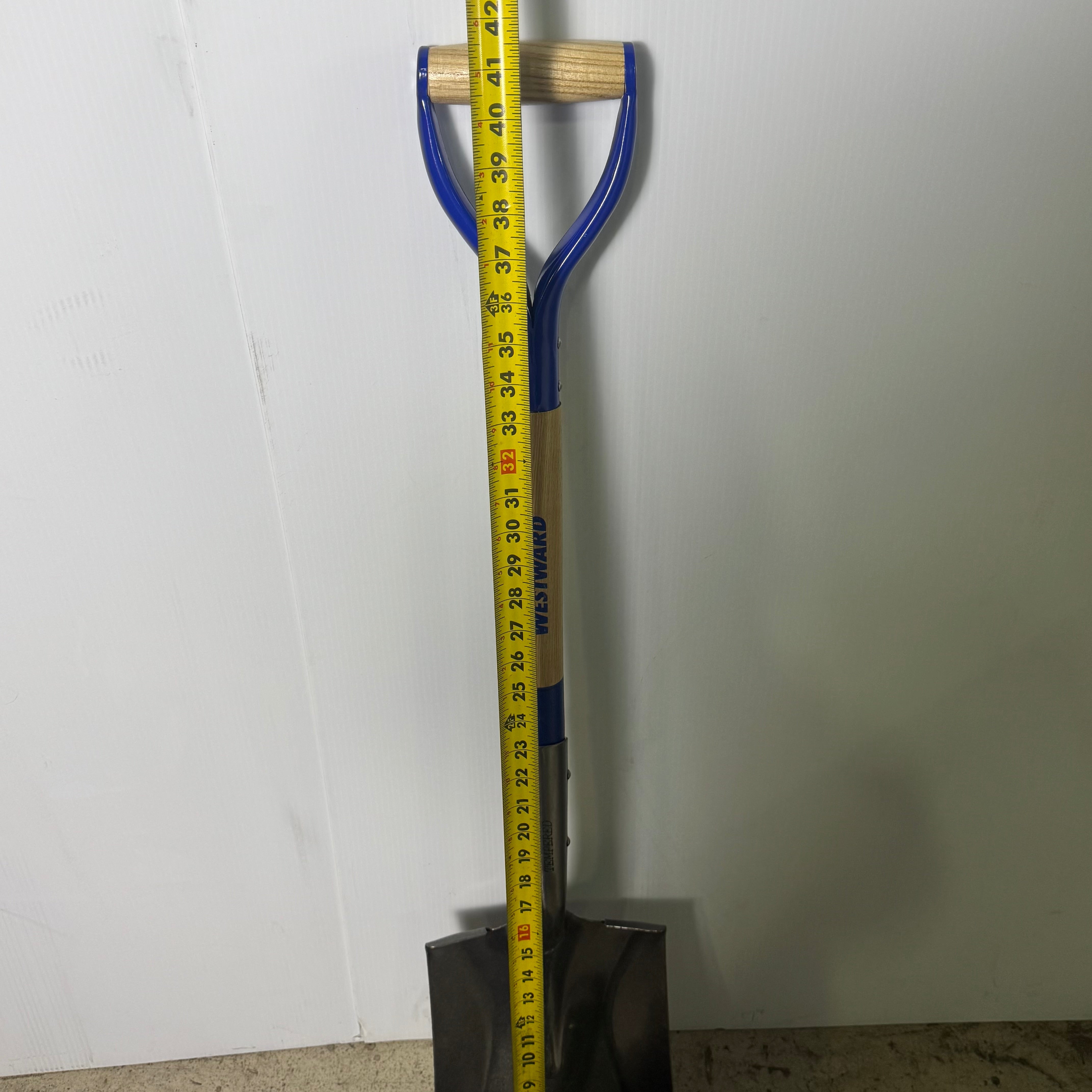 Square Point Shovel 30-Inch Wood Handle Tool