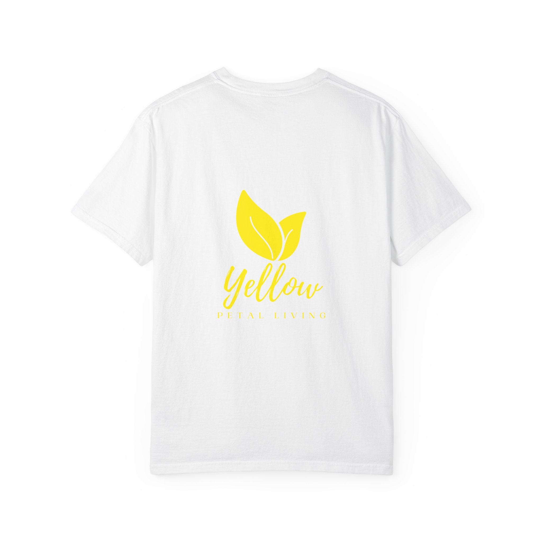 T-Shirt — Yellow Leaf Logo Tee