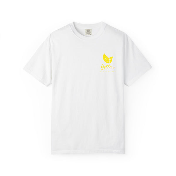 T-Shirt — Yellow Leaf Logo Tee