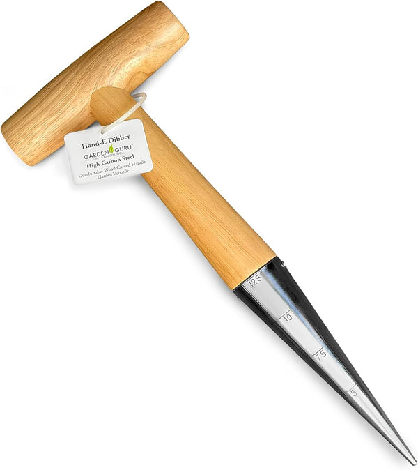 Steel Garden Dibber Planting Tool for Seed Holes