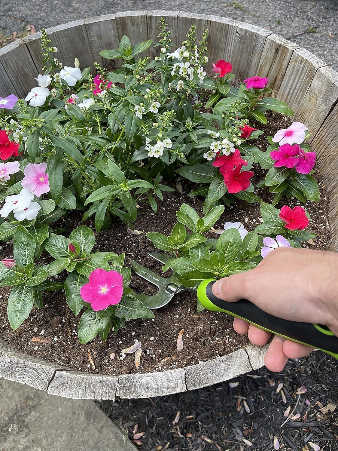 Garden Hand Fork Weeder Tool for Easy Weed Removal