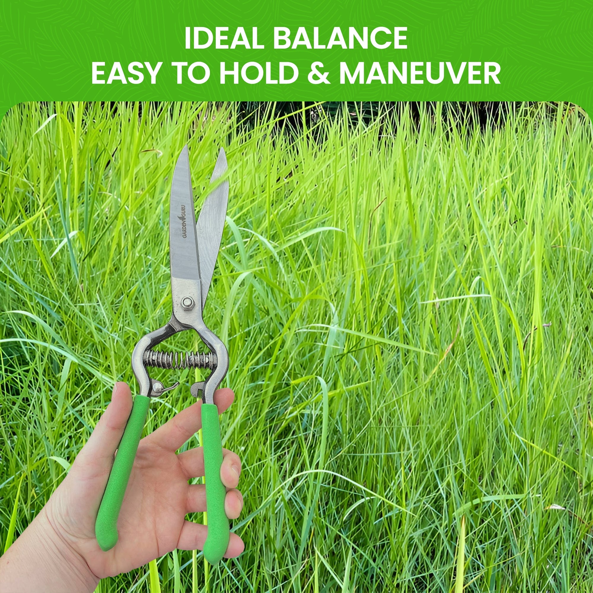 Gardening Hand Grass Clippers Pruning Scissors for Precision Trimming