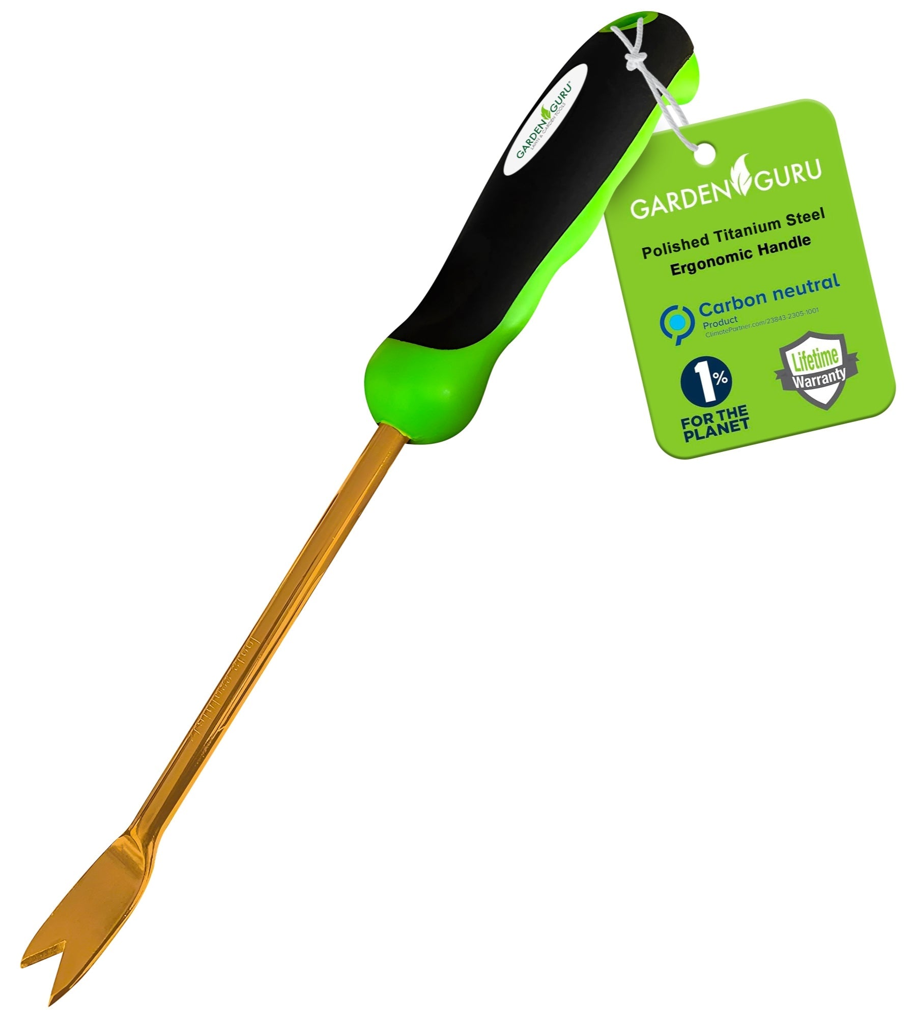Titanium Dandelion Weeder Hand Tool for Garden Weed Removal