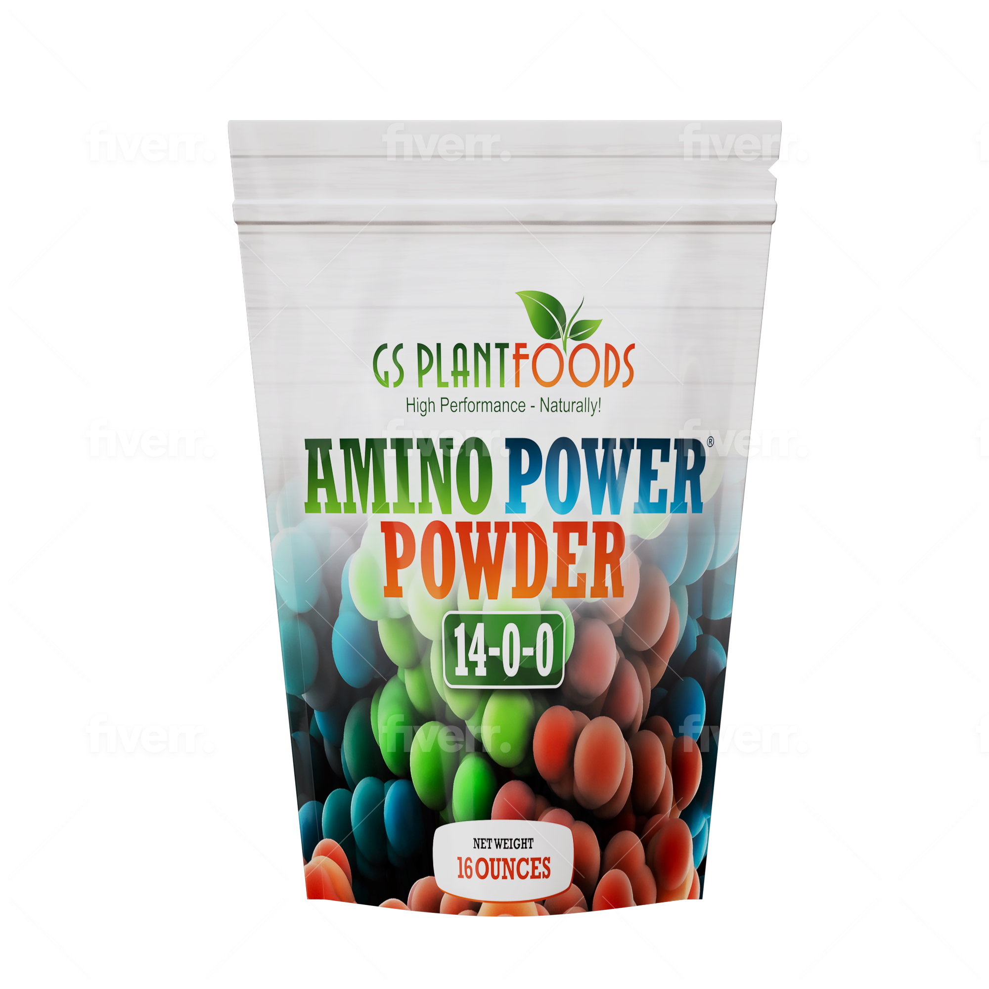 Amino Power Powder Plant-Based Nitrogen Fertilizer Soluble Formula