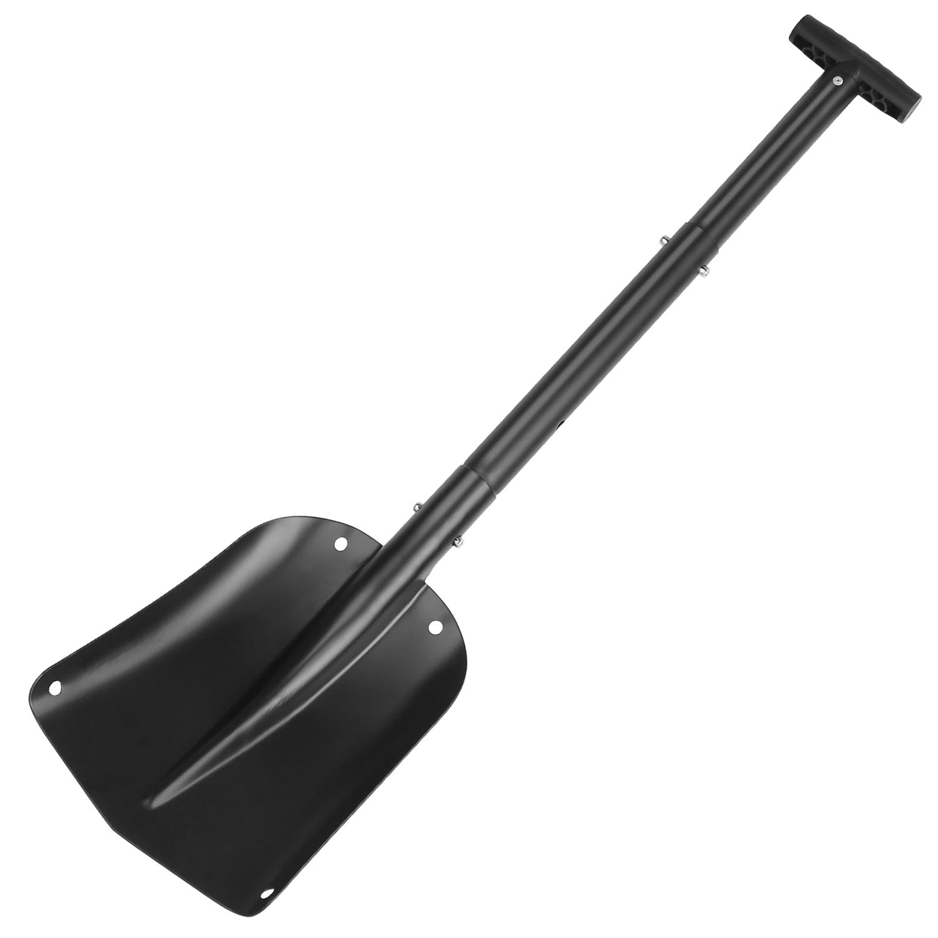 Aluminum Collapsible Snow Shovel Portable Adjustable Camping Tool
