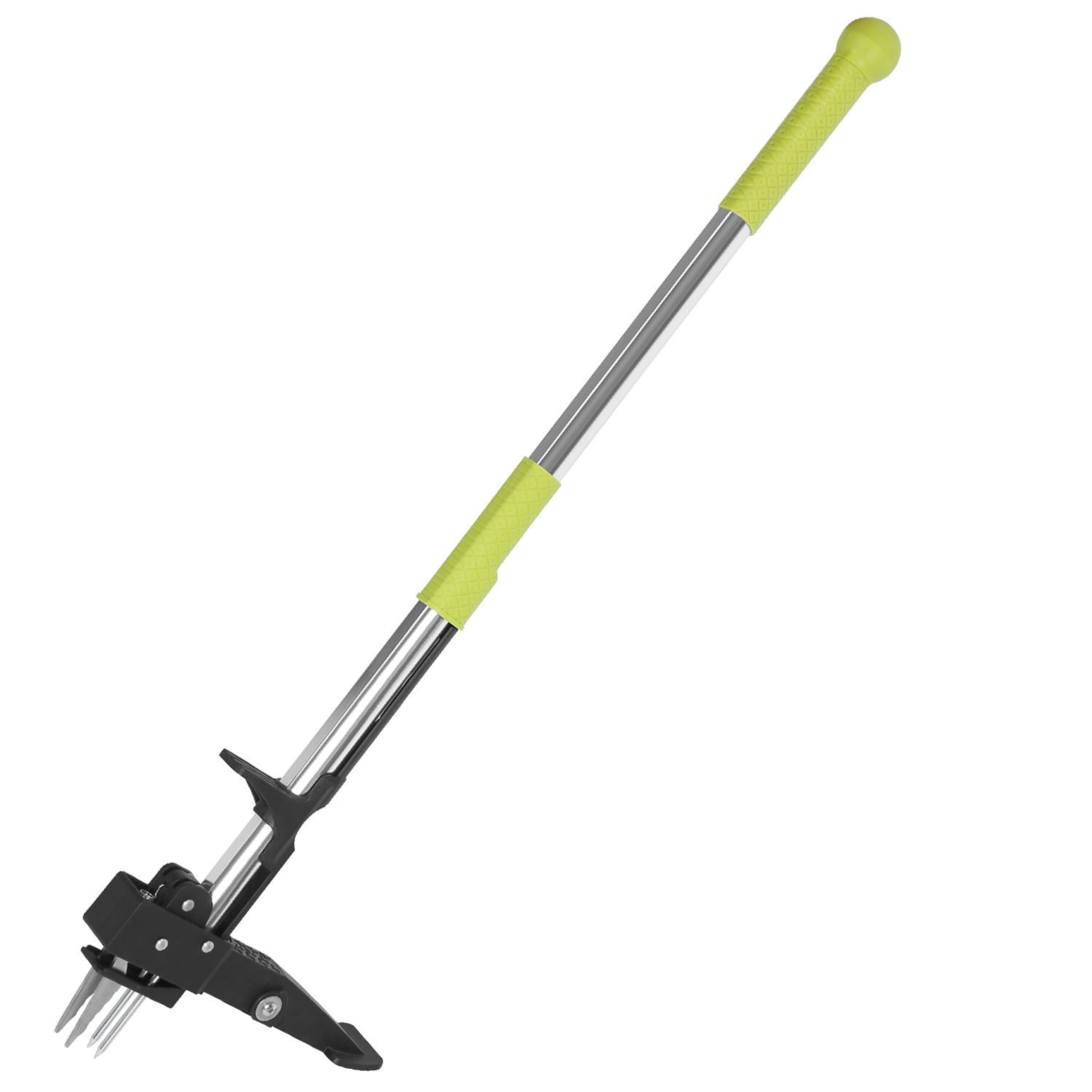 Aluminum Stand-Up Weed Puller with Four Claws Tool