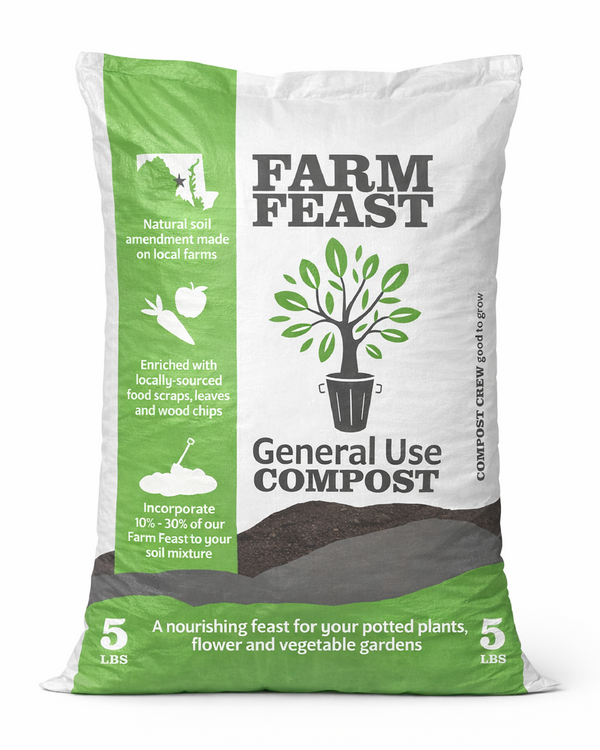 Compost Crew Farm Feast General Use Compost 5lb