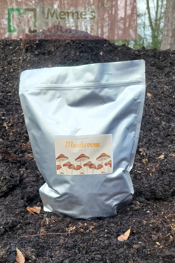Mushroom Compost Organic Soil Amendment for Garden Plants