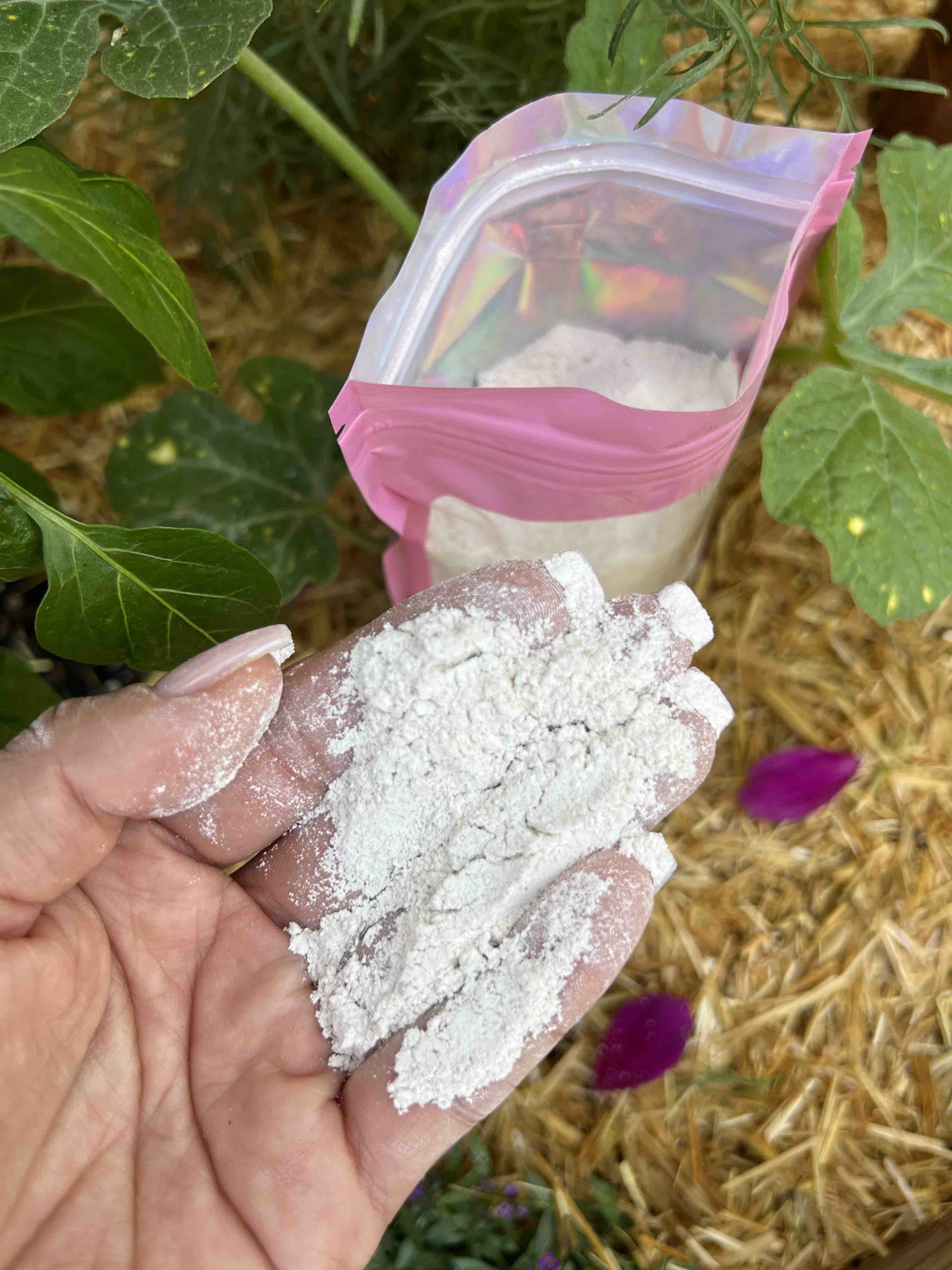 Oyster Shell Flour Organic Compost Soil Amendment Powder