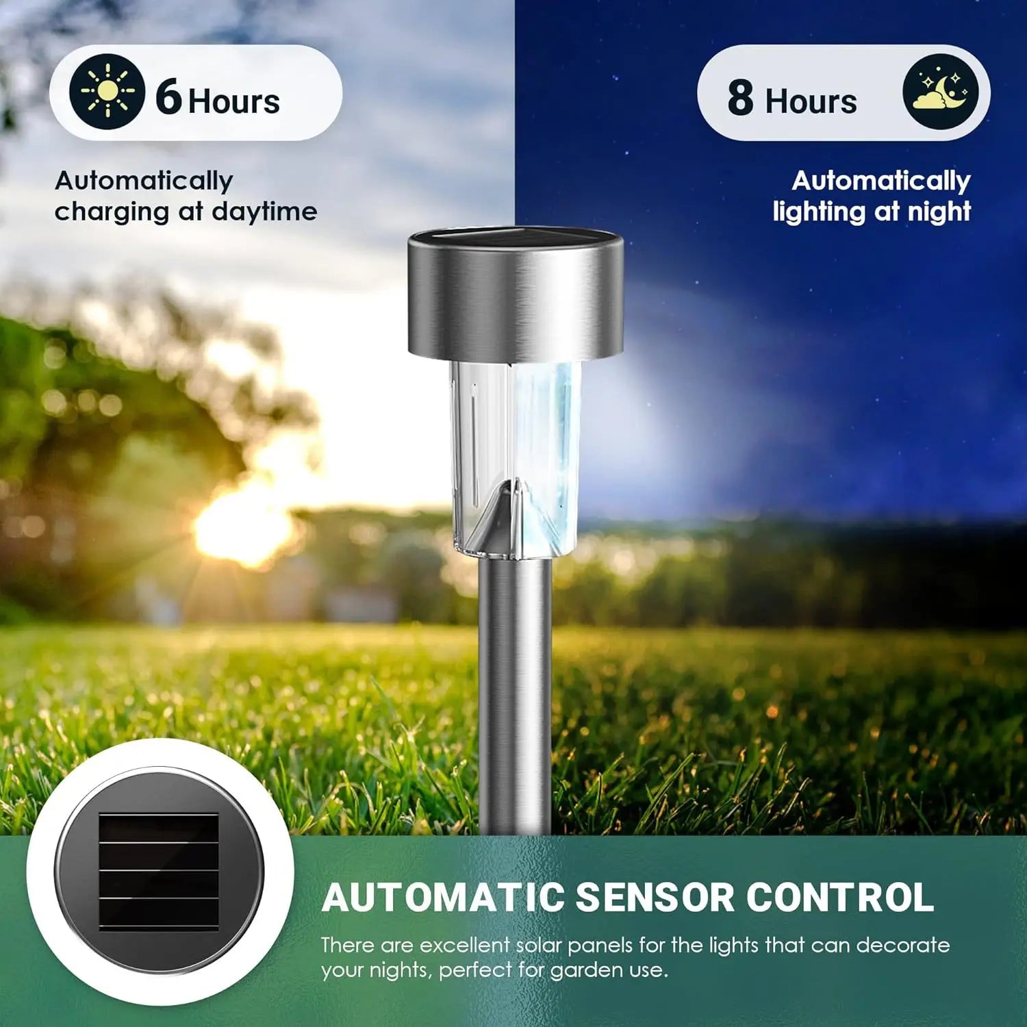 Solar Outdoor Garden LED Light Waterproof Landscape Decoration Lamp