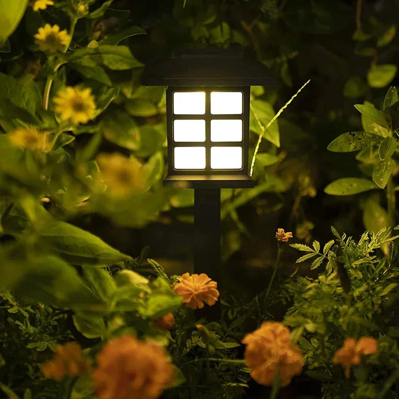 Solar LED Pathway Lights Waterproof Outdoor Garden Landscape Lamps