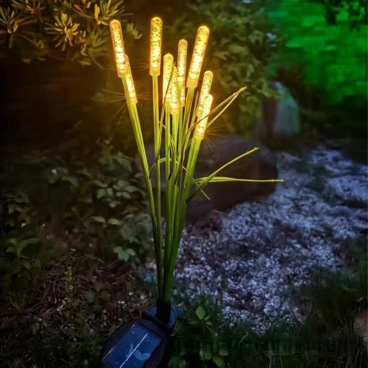 Solar Firefly Swaying Garden LED Light Waterproof Outdoor Decoration