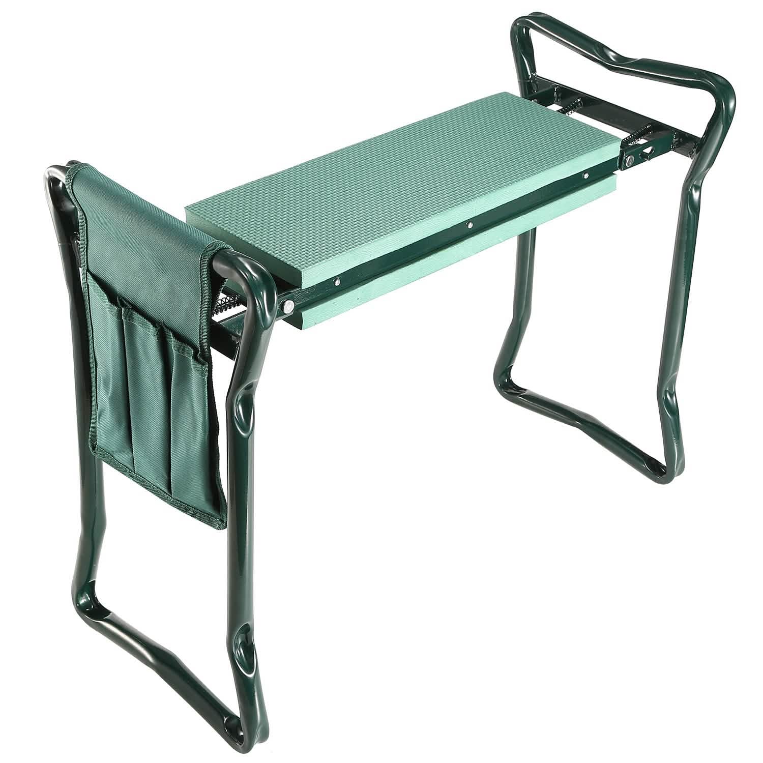Foldable Garden Kneeler Seat with Soft Cushion Pad