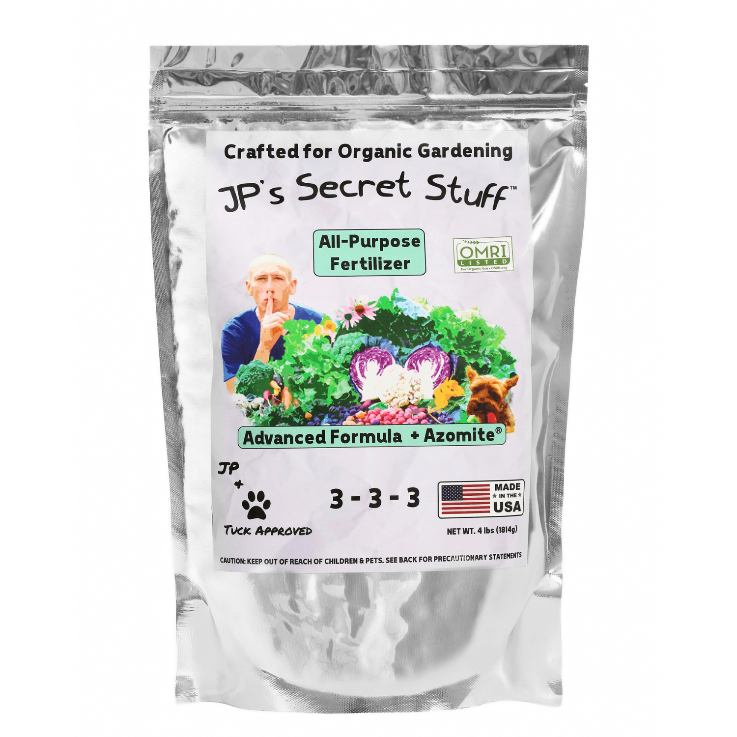 Organic Fertilizer 3-3-3 OMRI Certified