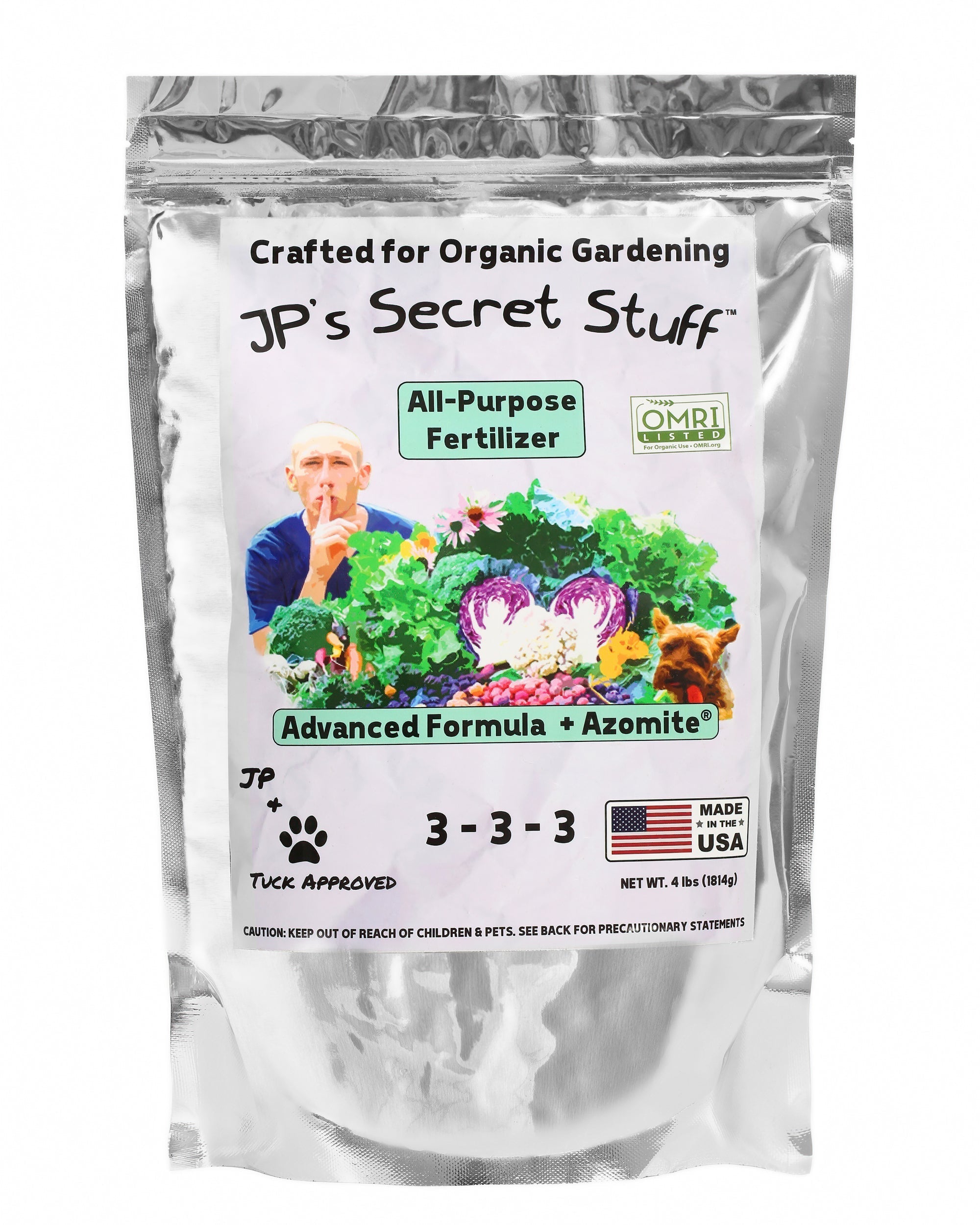 Organic Fertilizer 3-3-3 OMRI Certified
