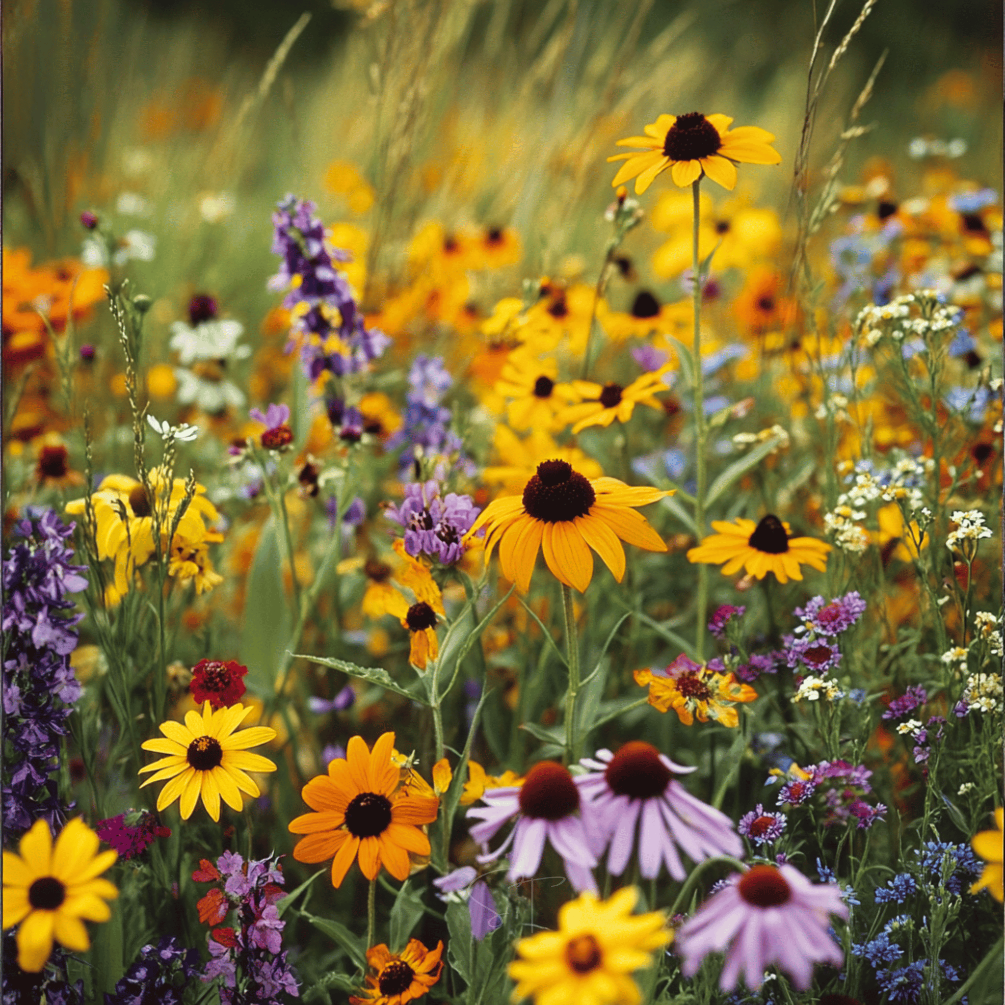 Perennial Wildflower Seed Mix 15 Varieties 1000 Garden Seeds Pack