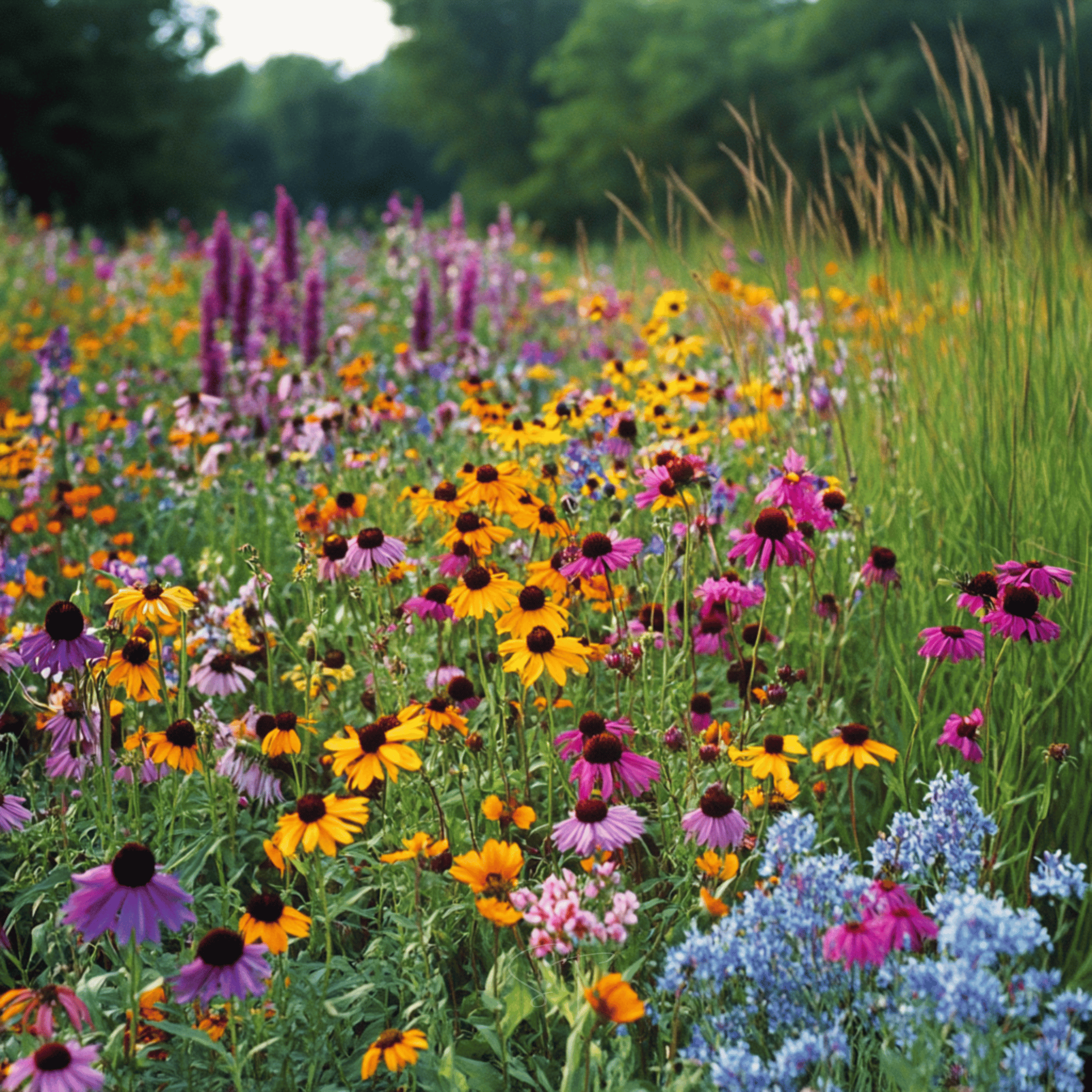 Perennial Wildflower Seed Mix 15 Varieties 1000 Garden Seeds Pack