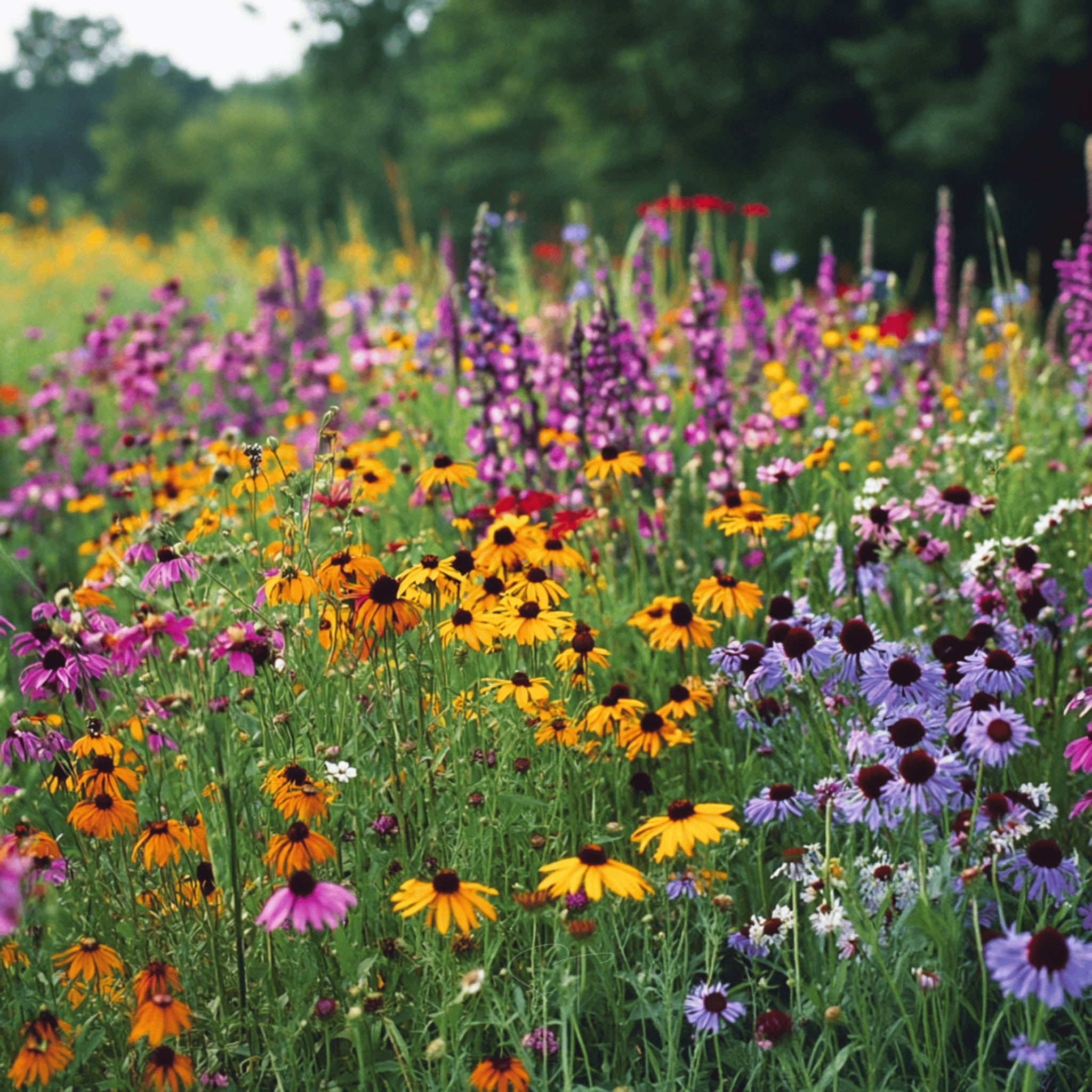 Perennial Wildflower Seed Mix 15 Varieties 1000 Garden Seeds Pack