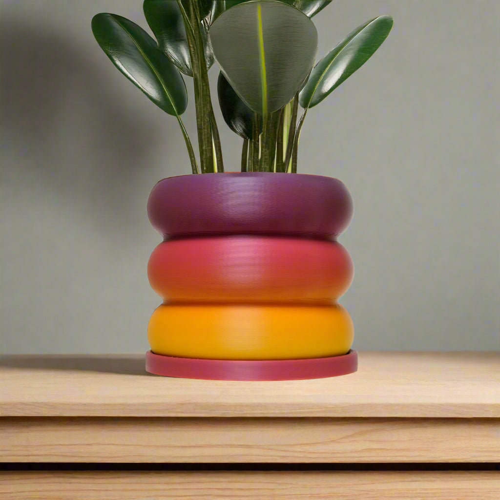 Bubble Planter/ Donut Planter with Drainage