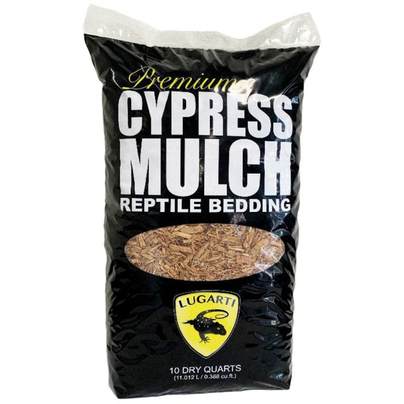 Lugarti Premium Cypress Mulch Natural Reptile Bedding Substrate