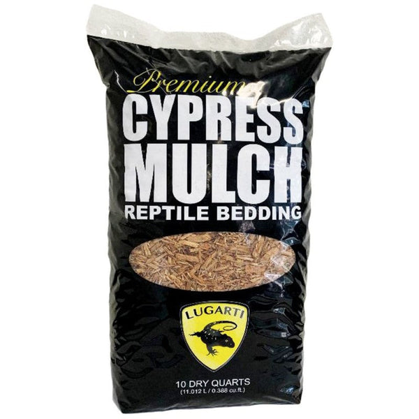 Lugarti Premium Cypress Mulch Natural Reptile Bedding Substrate